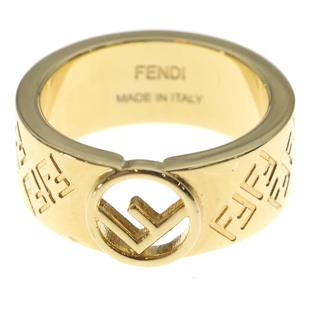 FENDI(フェンディ) FFロゴ エフ イズ リング 指輪 ゴールド 8AG796 レディース
