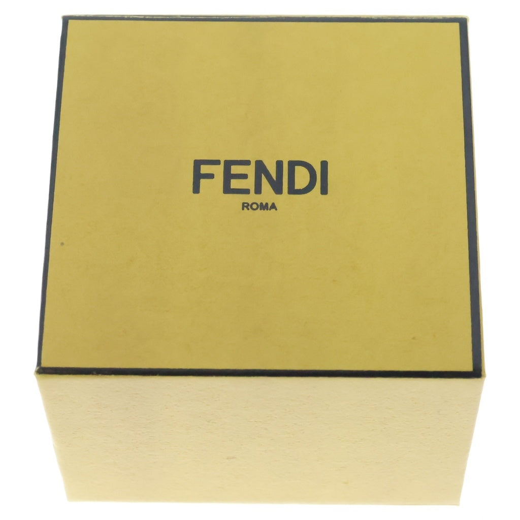 FENDI(フェンディ) ロゴ刻印 印台リング 指輪 シルバー 7AJ542