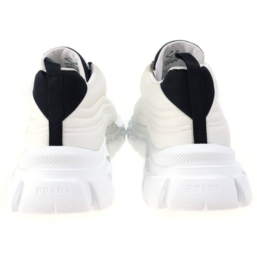 PRADA(プラダ) 21SS Re-Nyron リナイロン ラッシュ ギャバジン ローカットスニーカー ホワイト 655