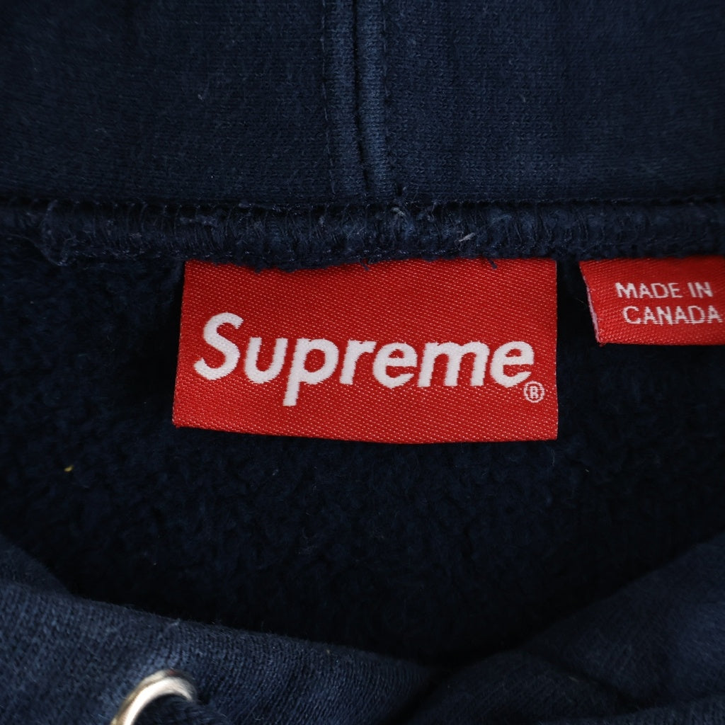 SUPREME(シュプリーム) 16AW Color Blocked Arc Logo Hooded Sweatshirt カラーブロックド アーチロゴ プルオーバー長袖スウェットパーカー フーディ ネイビー