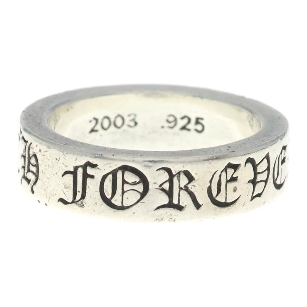 CHROME HEARTS(クロムハーツ) 6mm SPACER FOREVER 6mmスペーサーリング フォーエバーシルバーBCA337