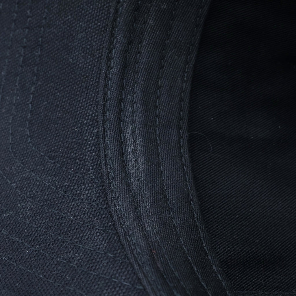 AMIRI(アミリ) FULL CANVAS MA HAT フルキャンバス フロントロゴ刺繍 ベースボールキャップ 帽子 ブラック AMHACP1016