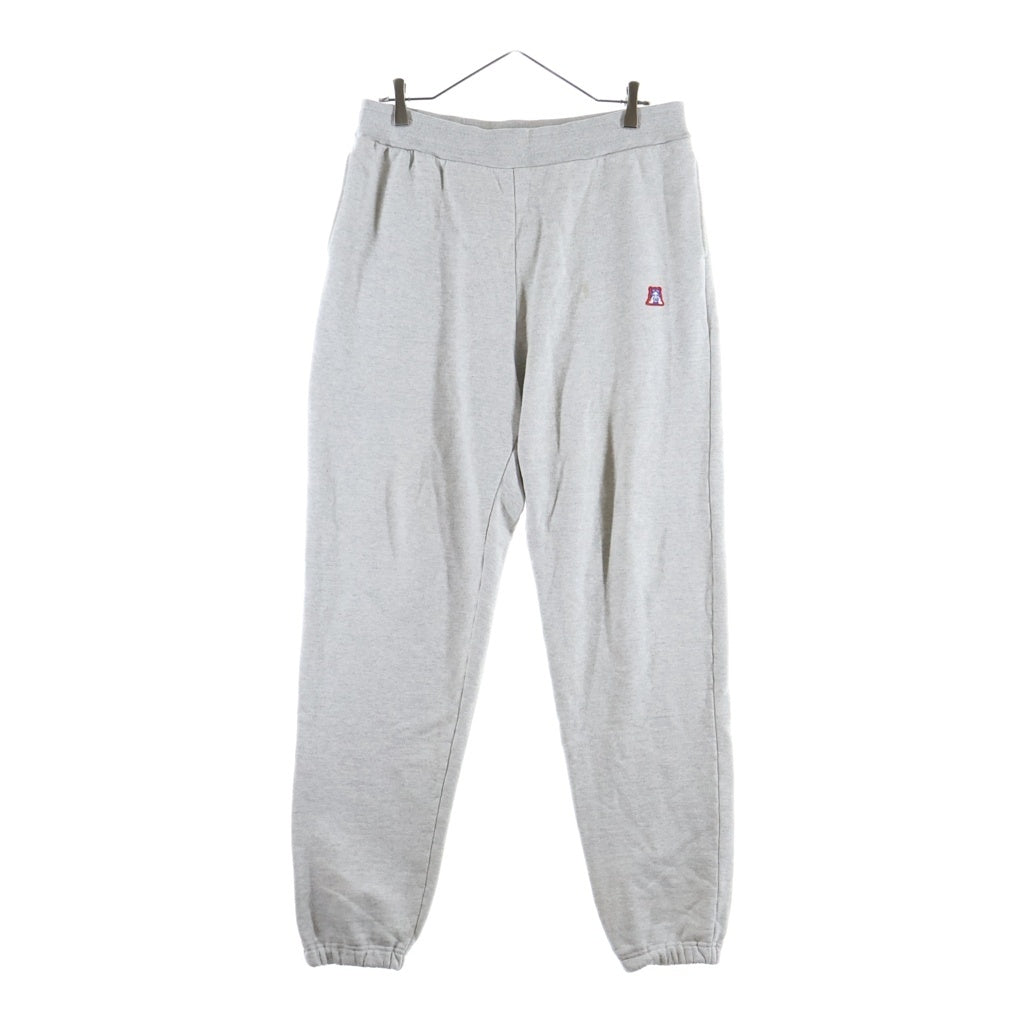 HYSTERIC GLAMOUR(ヒステリックグラマー) SEE NO EVIL フロントワンポイント スウェットパンツ グレー 02243CP06