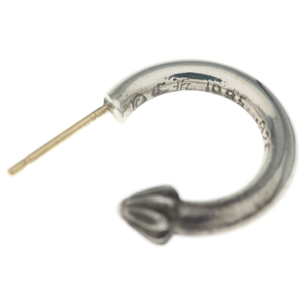 CHROME HEARTS(クロムハーツ) HOOP PLAIN プレーン フープピアス シルバー BCA101