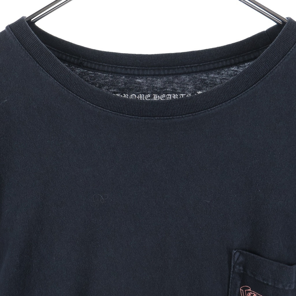 CHROME HEARTS(クロムハーツ) × MATTY BOY PPO PRETENSE LONG SLEVE TEE マッティボーイ プレテンス クルーネック長袖Tシャツカットソー ロンT ブラック