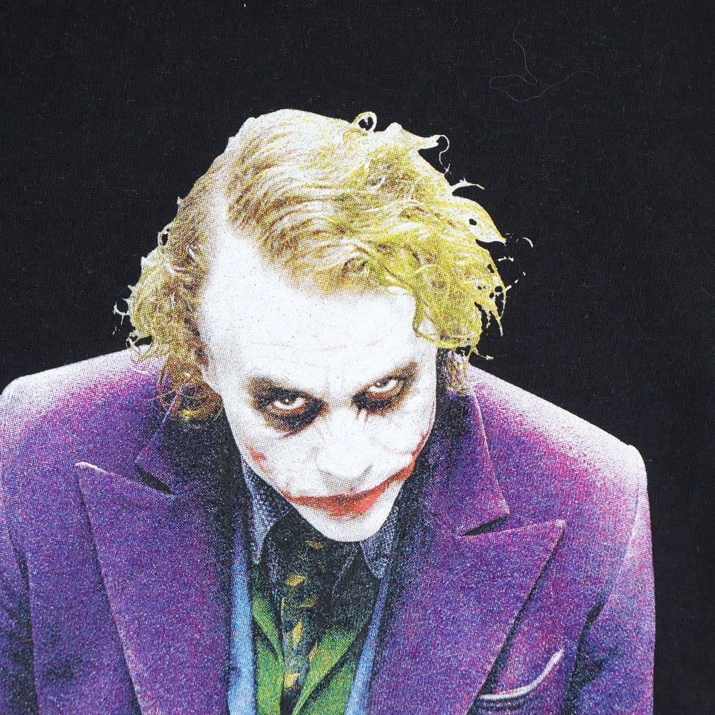 WACKO MARIA(ワコマリア) 25AW ×The Dark Knight Trilogy T-SHIRT ダークナイト トリロジー ジョーカープリント クルーネック半袖Tシャツカットソー ブラック TDKT-WM-09