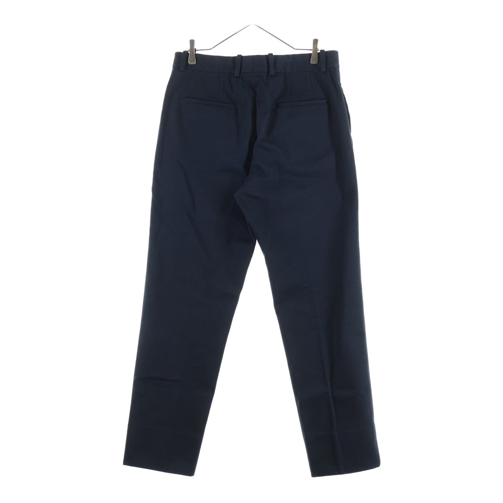 JIL SANDER(ジルサンダー) 23SS コットンギャバ チノクロス テーパードパンツ ネイビー J23KA0002 J45135
