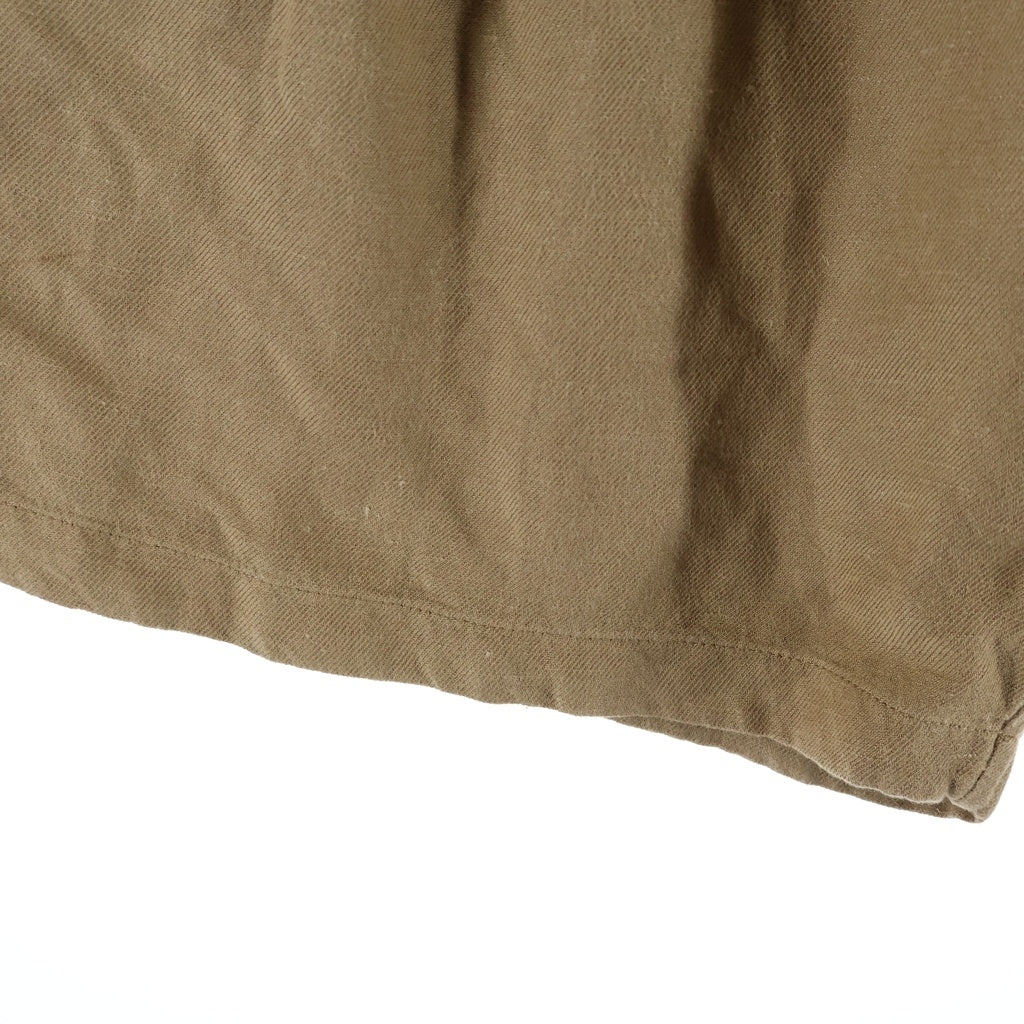 KITH(キス) &Kin Linen Viscose Twill Emil Short キン リネン ツイル エミル ショートパンツ ブラウン 26-032-060-0048-2-0
