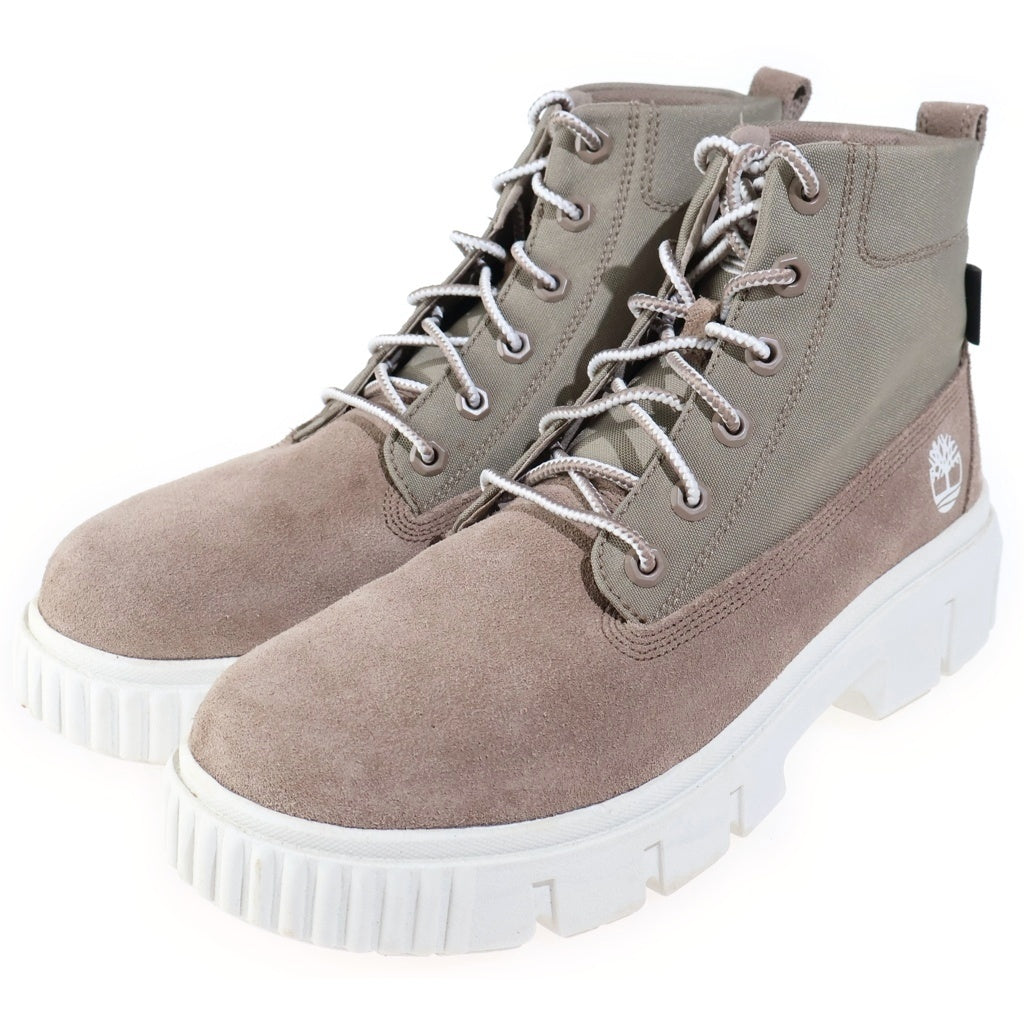 Timberland(ティンバーランド) GREYFIELD BOOT L/F グレイフィールド ブーツ スエードハイカットブーツ グレー 0A2M43 929