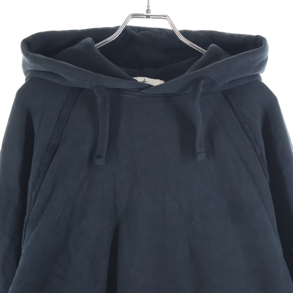 STONE ISLAND(ストーンアイランド) 25AW Ghost Sweat ゴースト プルオーバー長袖スウェットパーカーフーディ ブラック K2S156100023S0A20