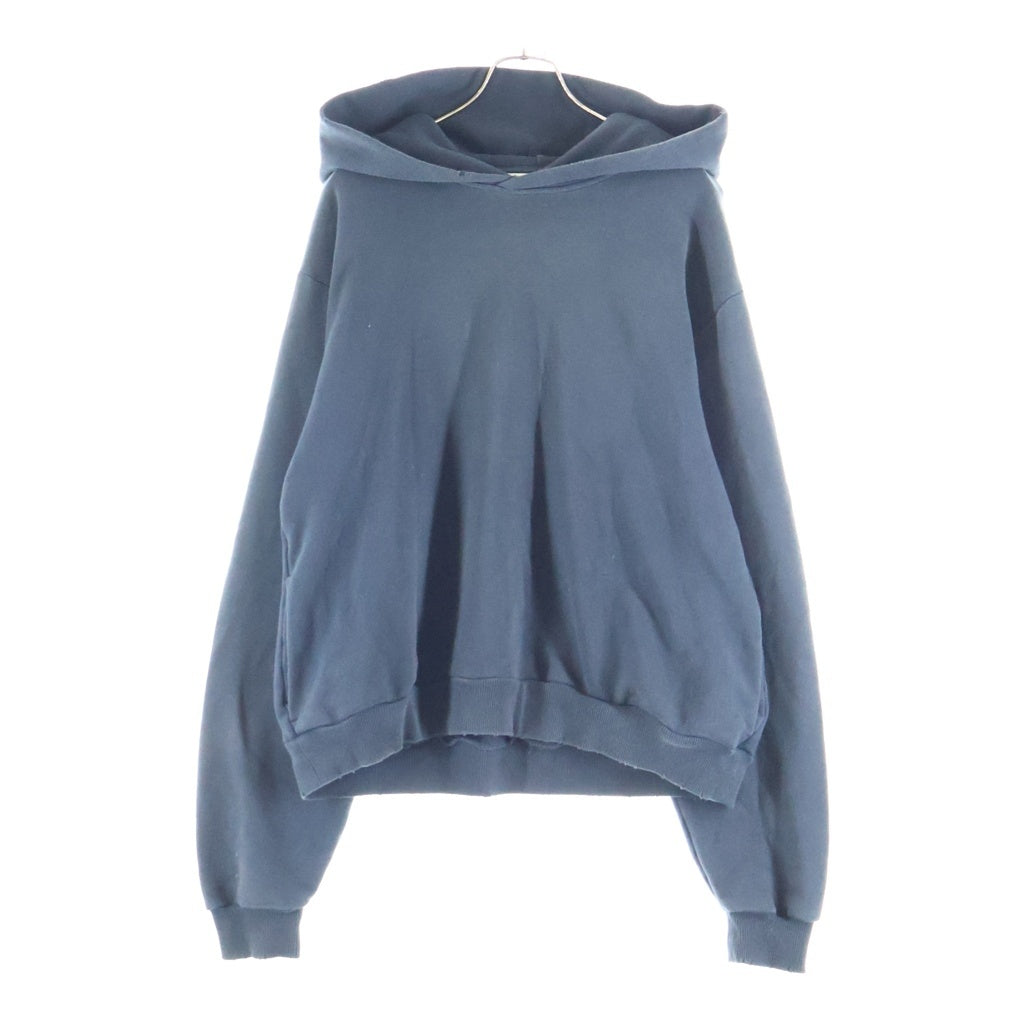 Acne Studios(アクネ ストゥディオズ) 24SS Logo hooded sweater バックロゴ プルオーバー長袖スウェットパーカー フーディ ブラック FN-UX-SWEA000020