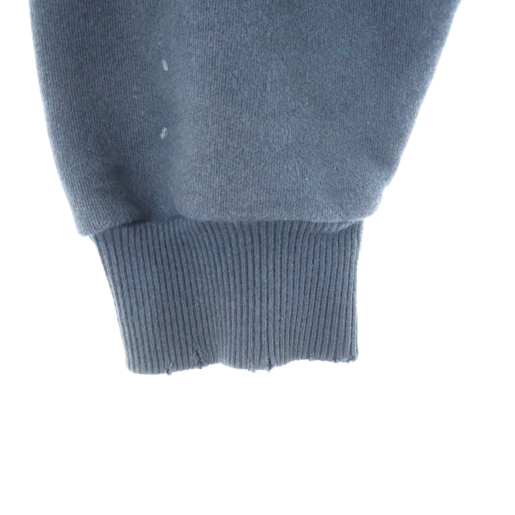 Acne Studios(アクネ ストゥディオズ) 24SS Logo hooded sweater バックロゴ プルオーバー長袖スウェットパーカー フーディ ブラック FN-UX-SWEA000020