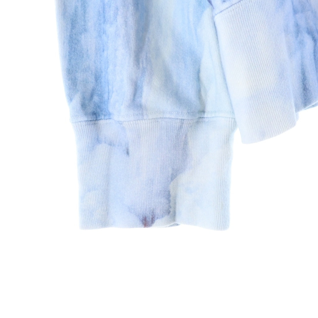 SUPREME(シュプリーム) 21SS ×THE NORTH FACE Ice Climb Hooded Sweatshirt ロゴ刺繍プルオーバーパーカーフーディー ブルー NT121001