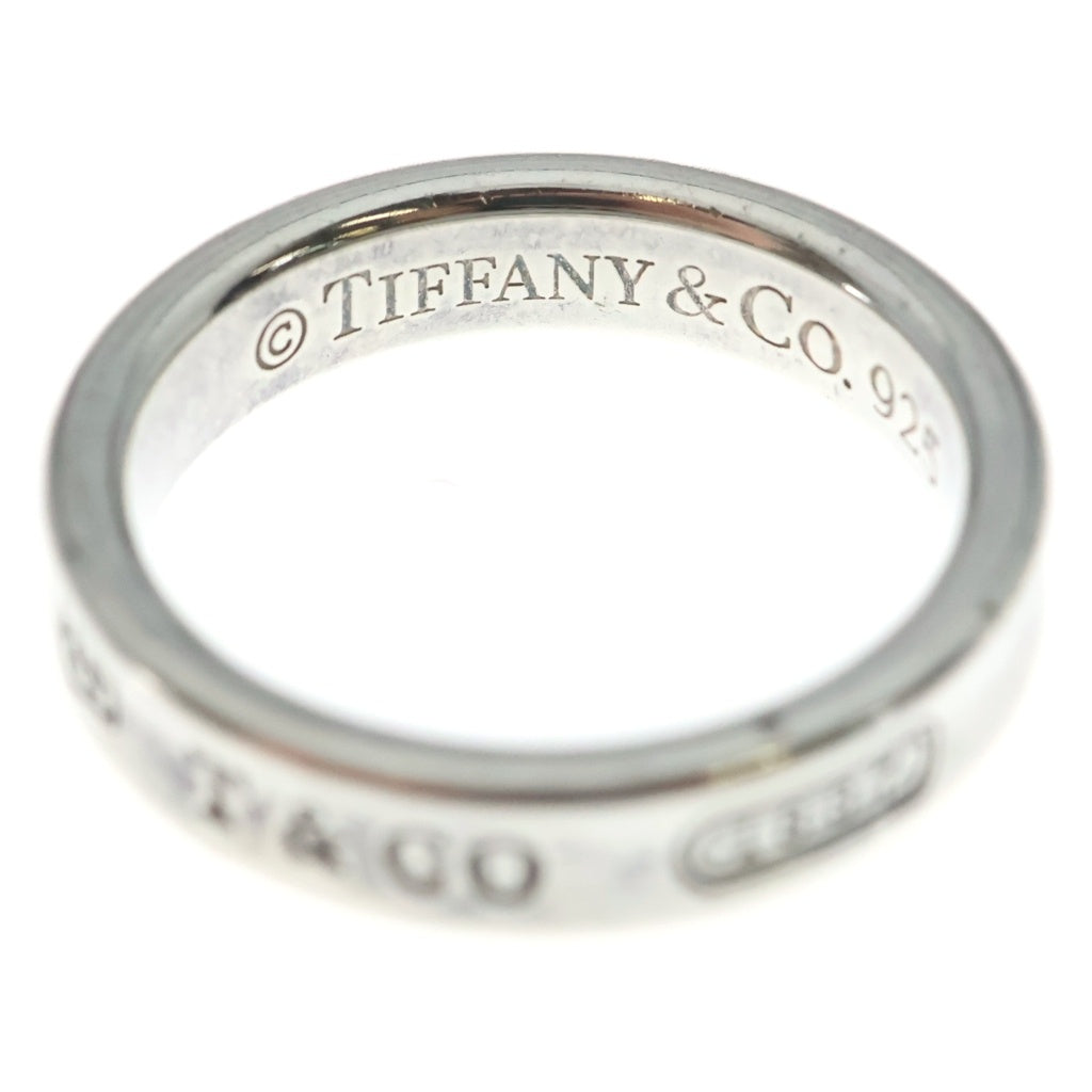 TIFFANY & Co.(ティファニー) 1837 ナロー リング 指輪 SV925 シルバー レディース