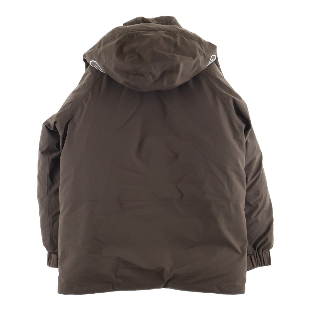 SUPREME(シュプリーム) 18AW ×GORE-TEX 700-Fill Down Parka ×ゴアテックス 700フィル ダブルジップ 2Way フーデッドダウンパーカー ジャケット ブラウン