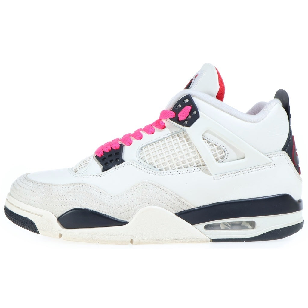 NIKE(ナイキ) AIR JORDAN 4 RETRO OG FC FLIGHT CLUB エアジョーダン4 フライトクラブ ハイカットスニーカー ホワイト US10/28cm IM4002-100