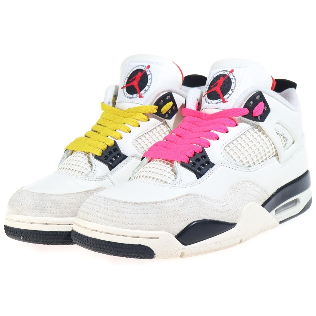 NIKE(ナイキ) AIR JORDAN 4 RETRO OG FC FLIGHT CLUB エアジョーダン4 フライトクラブ ハイカットスニーカー ホワイト US10/28cm IM4002-100