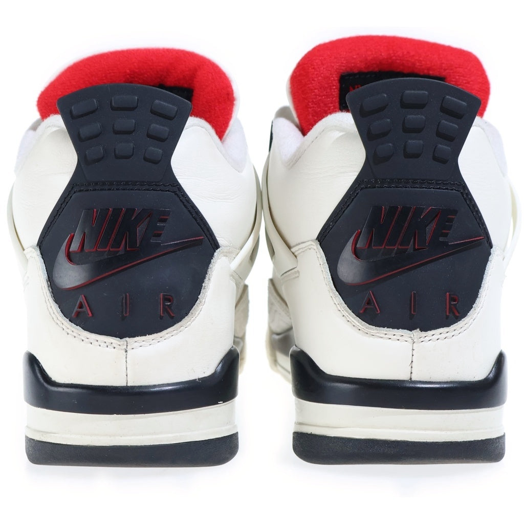 NIKE(ナイキ) AIR JORDAN 4 RETRO OG FC FLIGHT CLUB エアジョーダン4 フライトクラブ ハイカットスニーカー ホワイト US10/28cm IM4002-100
