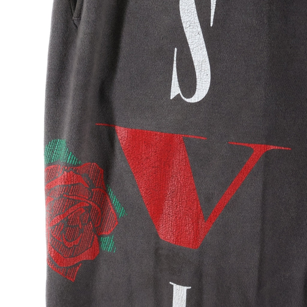 SAINT MICHAEL(セントマイケル) 22SS ×VLONE SWEAT PANTS ヴィーロン ヴィンテージ加工 スウェットパンツ チャコール SM-S22-0000-072