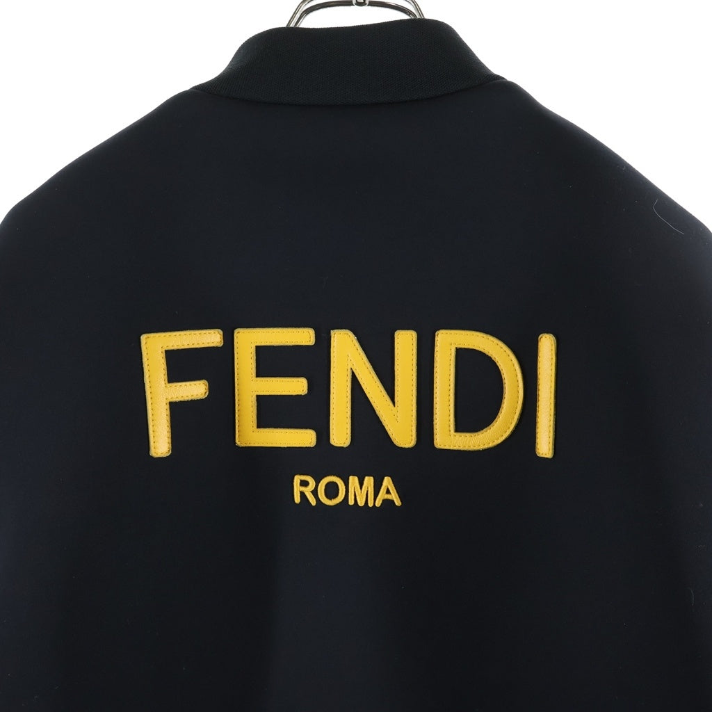 FENDI(フェンディ) Monster Eyes Bomber Jacket In バグズアイ ボンバージャケット ブラック FW0833 A3LU