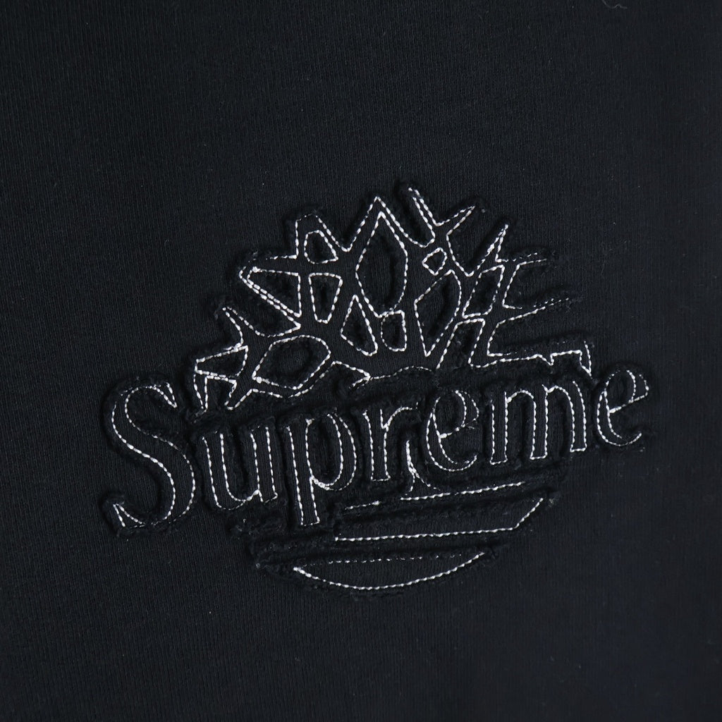 SUPREME(シュプリーム) 23SS ×Timberland Sweatpant ティンバーランド フロントロゴ刺繍 スウェットパンツ ブラック
