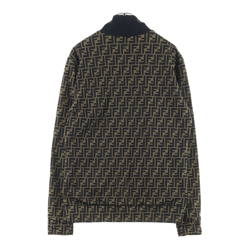 FENDI(フェンディ) ZUCCA ZIP UP JACKET ズッカ ジップアップブルゾンジャケット ブラウン FAF523