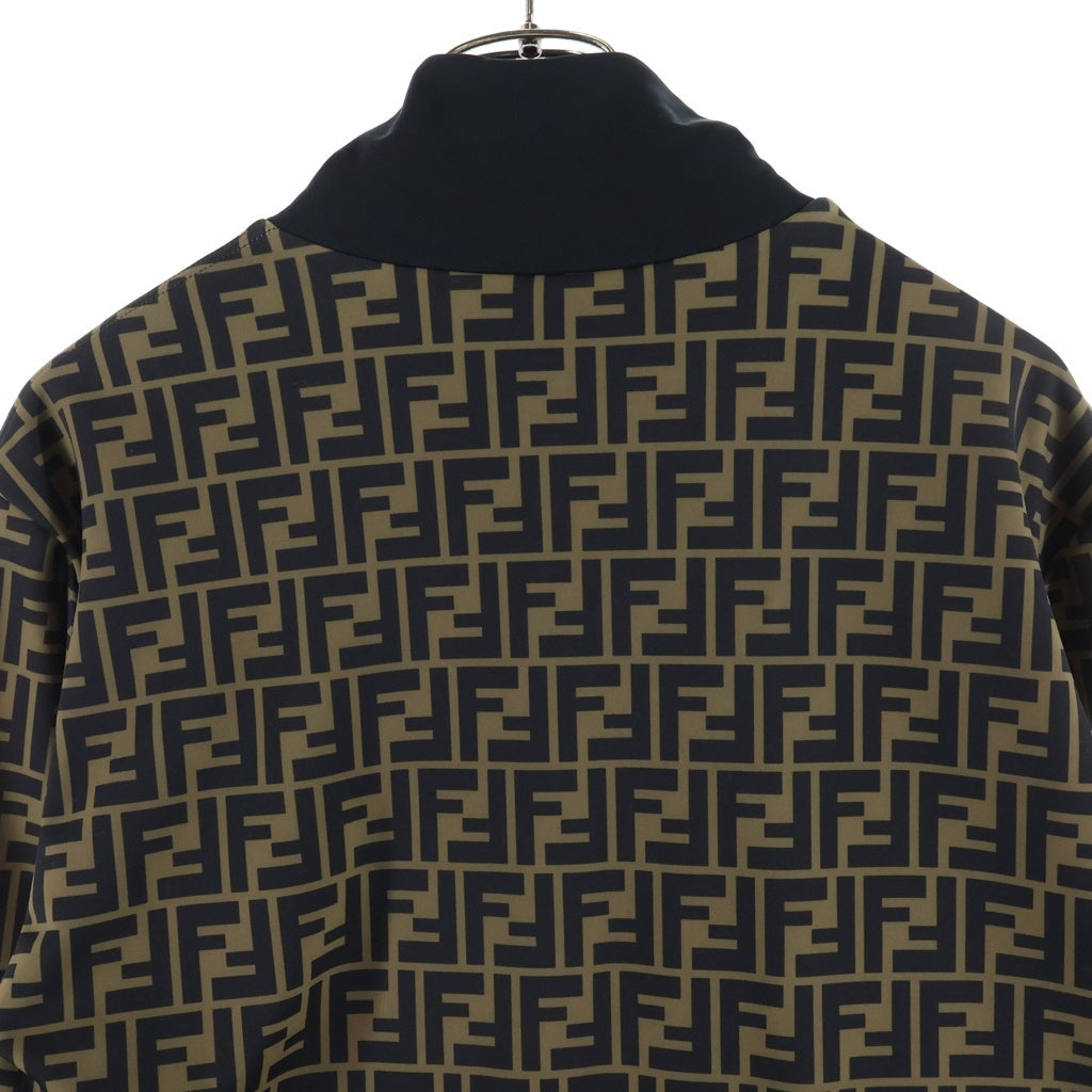 FENDI(フェンディ) ZUCCA ZIP UP JACKET ズッカ ジップアップブルゾンジャケット ブラウン FAF523