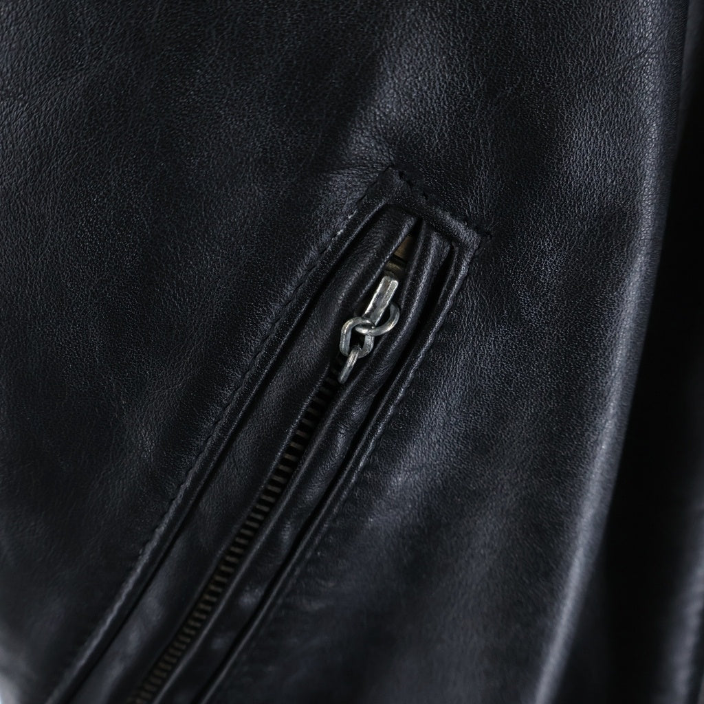 SCHOTT(ショット) 90s VINTAGE Double Riders Jacket ヴィンテージ ファー付き 618 ダブルライダースレザージャケット ブラック