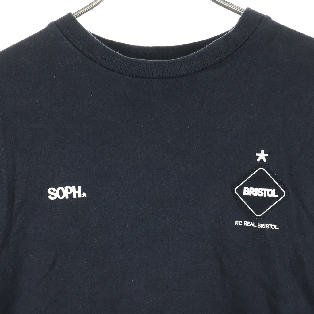 F.C.R.B./F.C.Real Bristol/FCRB(エフシーアールビー/エフシーレアルブリストル) 25AW ×ERIC HAZE EMBLEM L/S TEE バックプリント クルーネック長袖Tシャツカットソー FCRB-252156