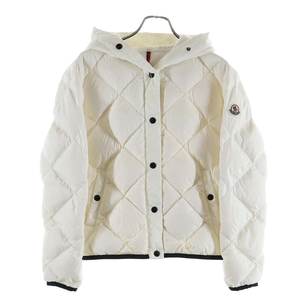 MONCLER(モンクレール) 23AW ARVOUIN アルヴワン ダイヤキルティング ショートダウンジャケット ホワイト レディース I20931A00198