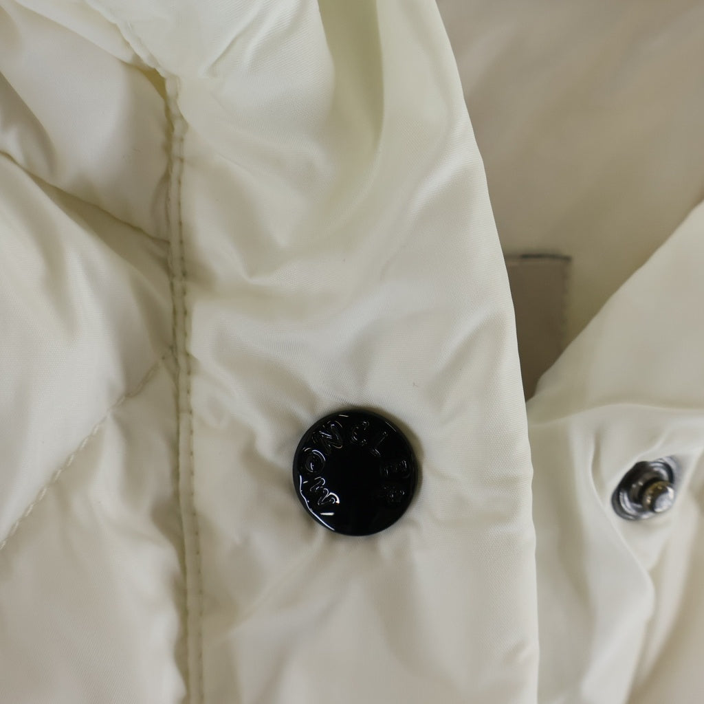 MONCLER(モンクレール) 23AW ARVOUIN アルヴワン ダイヤキルティング ショートダウンジャケット ホワイト レディース I20931A00198