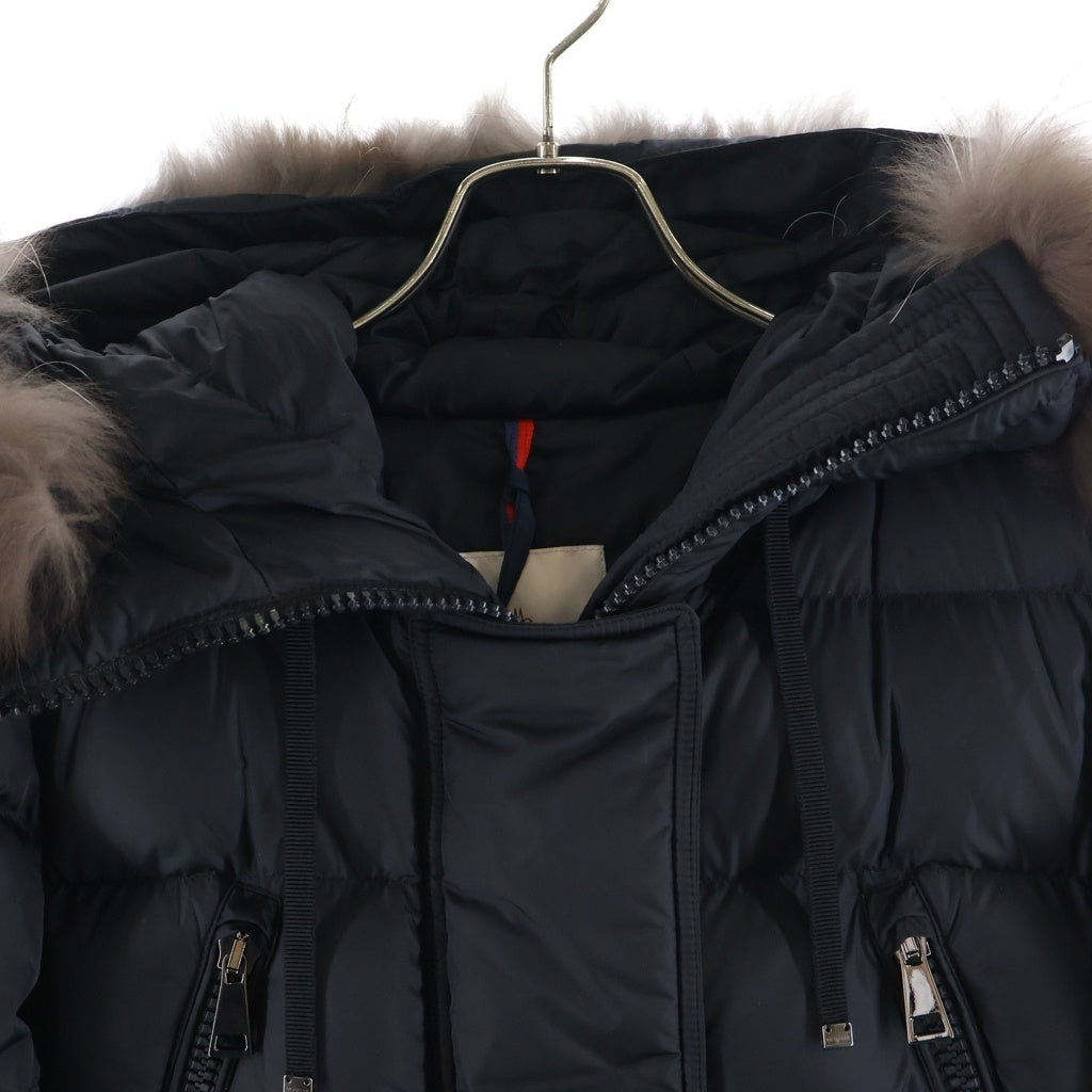 MONCLER(モンクレール) 23AW APHROTI アフロティ フーデッド ジップアップダウンコート ブラック レディース I20931B510002