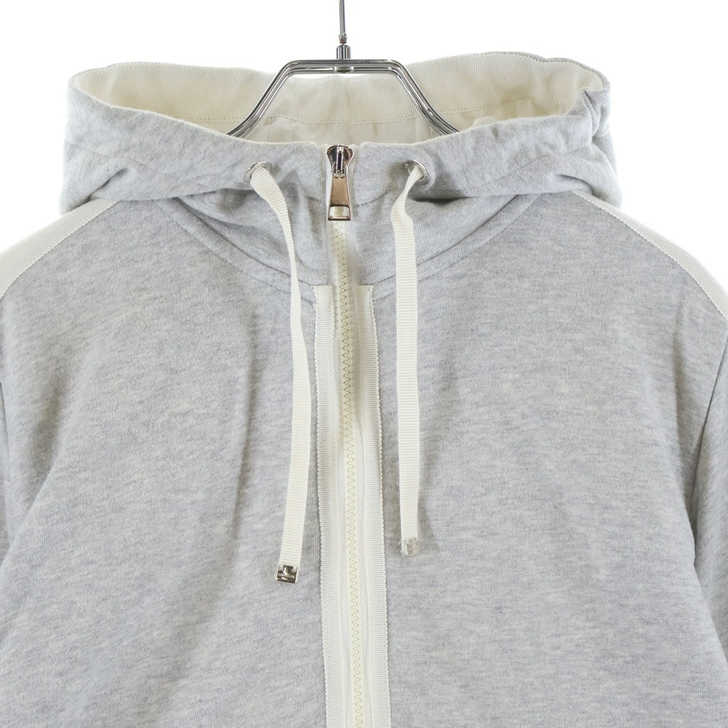 MONCLER(モンクレール) MAGLIA CARDIGAN ジップアップパーカーフーディー グレー レディース C10938498900 8098W