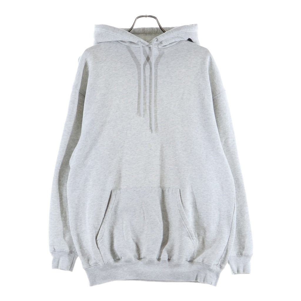 BALENCIAGA(バレンシアガ) 17AW フードロゴプルオーバーパーカー グレー TYK45 520489