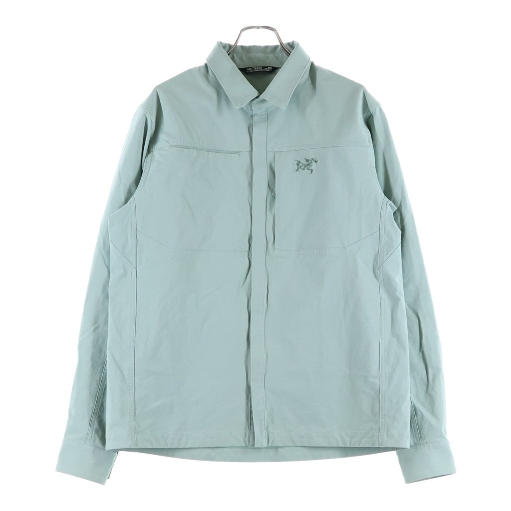ARC'TERYX(アークテリクス) Cronin Cotton Overshirt クロニン コットン オーバーサイズ 長袖シャツ ミント X000008448