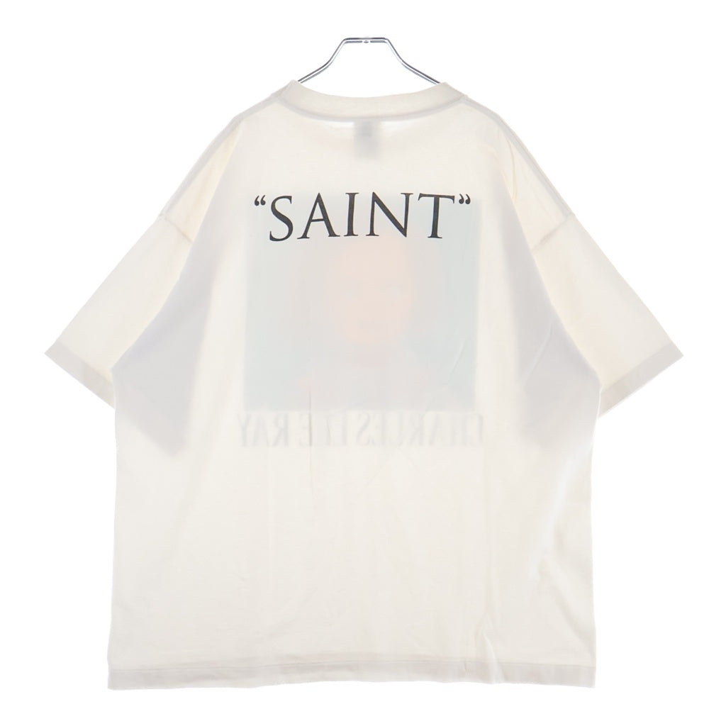 SAINT MICHAEL(セントマイケル) 26AW× CHUCKY CKY_SS T-SHIRT クルーネック半袖Tシャツカットソー ホワイト SM-MK1-0000-C68