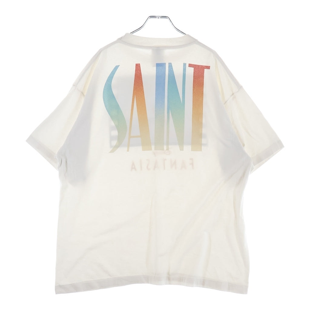 SAINT MICHAEL(セントマイケル) 26AW DSNY SS T-SHIRT/FANTASIA クルーネック半袖Tシャツカットソー ホワイト SM-MK1-0000-C86