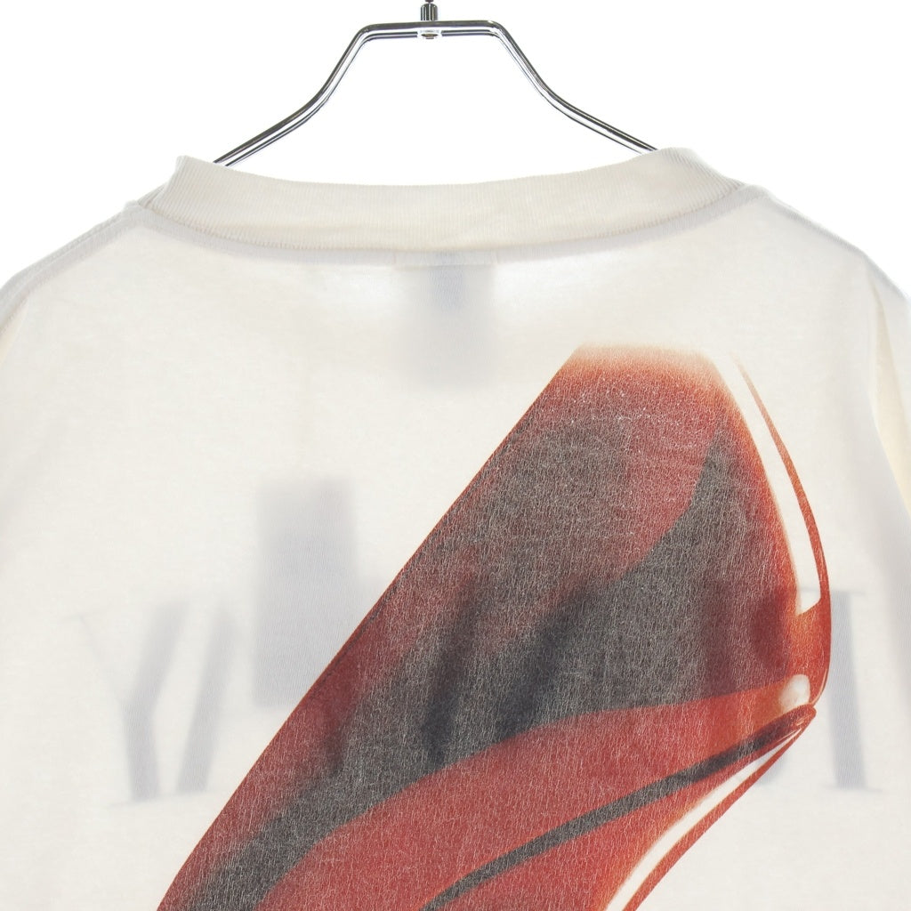 SAINT MICHAEL(セントマイケル) 26AW ×THE DEVIL WEARS PLADA SS T-SHIRT プラダを着た悪魔 クルーネック半袖Tシャツカットソー ホワイト SM-MK1-0000-K01