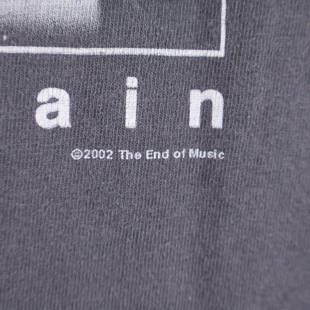 VINTAGE(ヴィンテージ) 00s Kurt Cobain ヴィンテージ カートコバーン フォトプリント クルーネック半袖Tシャツカットソー グレー