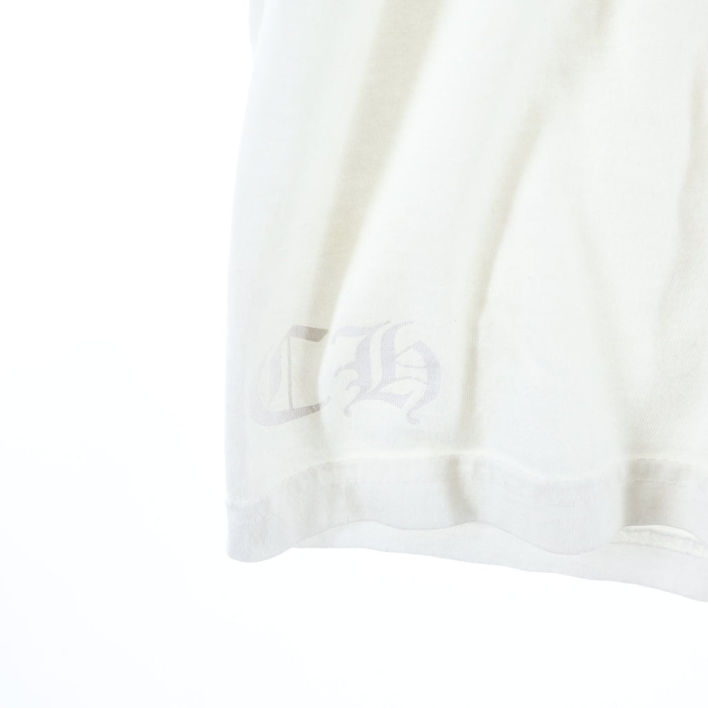 CHROME HEARTS(クロムハーツ) OLD CH T-SHIRT エクスクルーシブ ホノルル ホースシュー 半袖Tシャツ カットソー 両面プリント