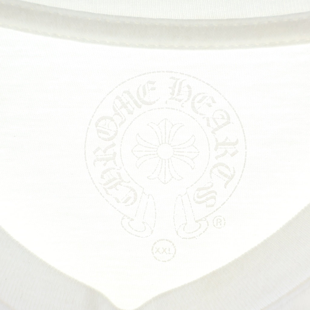 CHROME HEARTS(クロムハーツ) OLD CH T-SHIRT エクスクルーシブ ホノルル ホースシュー 半袖Tシャツ カットソー 両面プリント