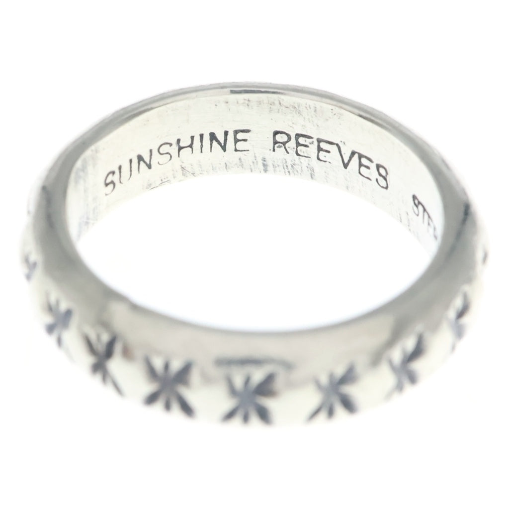 INDIAN JEWELRY(インディアンジュエリー) NAVAJO SUNSHINE REEVES STERLING製 ナバホ族 サンシャインリーブス スターリング リング 指輪 シルバー
