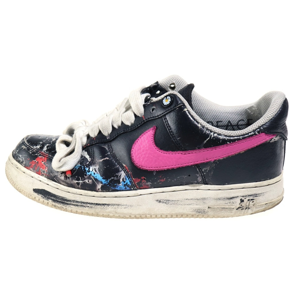 NIKE(ナイキ) ×Peaceminusone AIR FORCE 1 LOW PARA NOISE AQ3692-004 ×ピースマイナスワン エアフォース1パラノイズ レザーローカットスニーカー ブラック US10/28cm