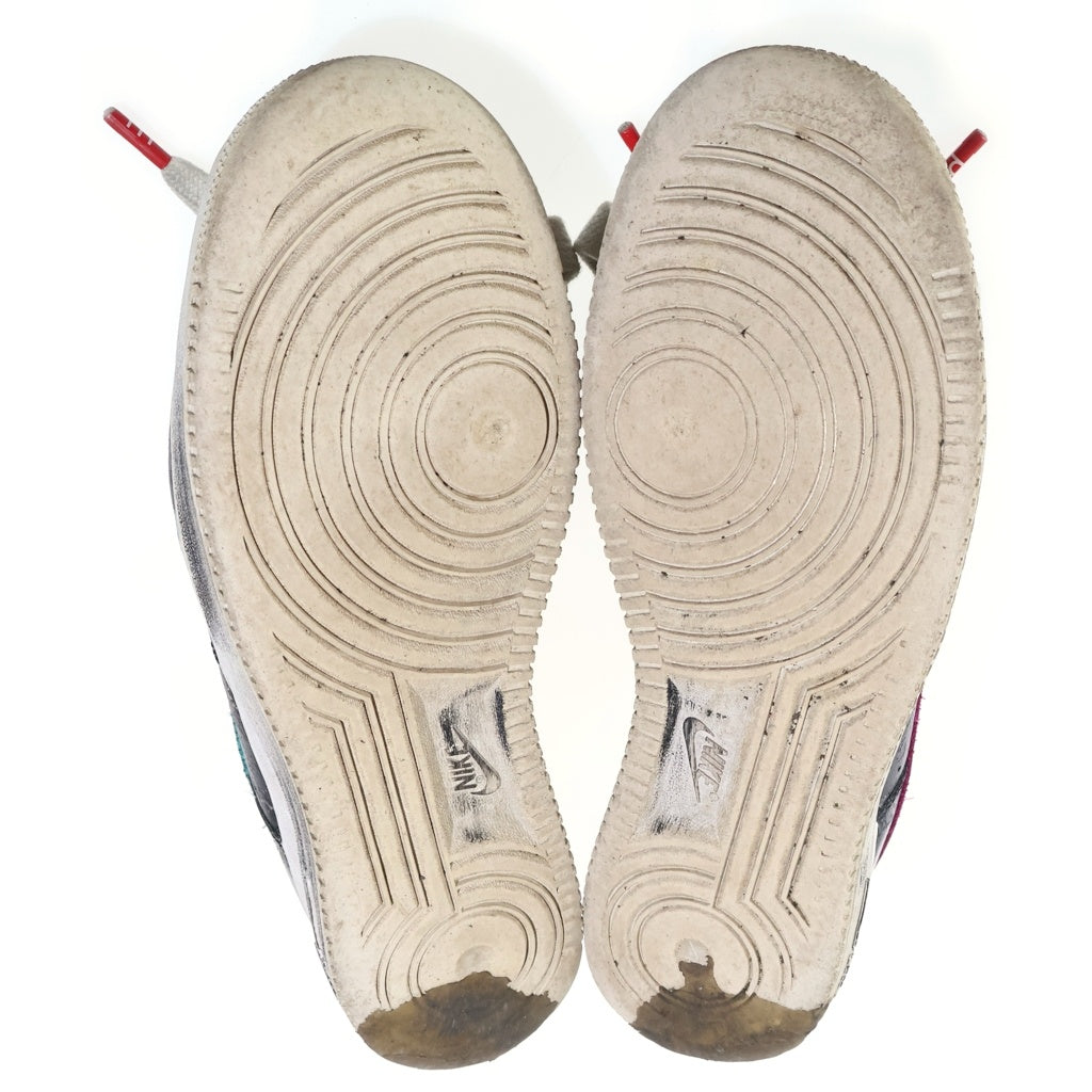 NIKE(ナイキ) ×Peaceminusone AIR FORCE 1 LOW PARA NOISE AQ3692-004 ×ピースマイナスワン エアフォース1パラノイズ レザーローカットスニーカー ブラック US10/28cm