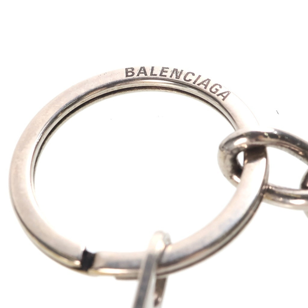 BALENCIAGA(バレンシアガ) キーリング Chips チャーム イエロー/シルバー レディース