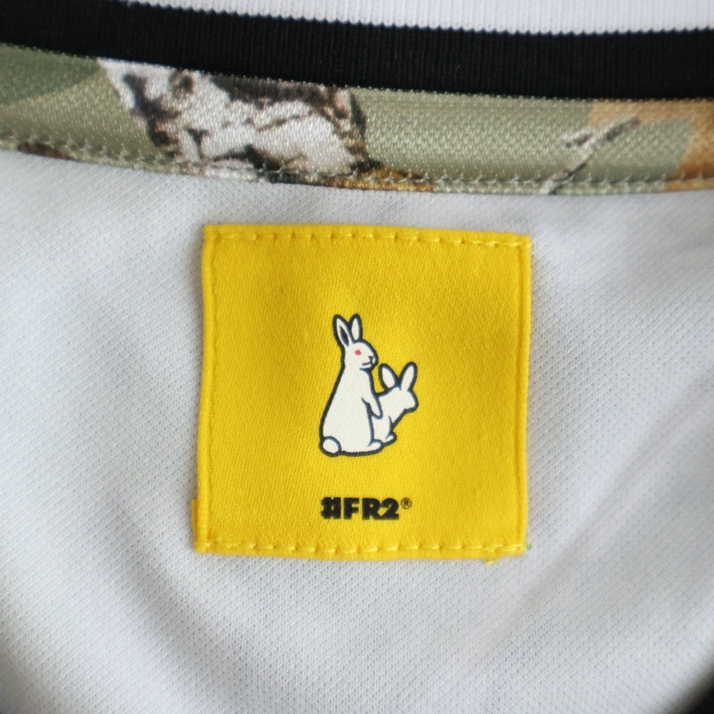 FR2(エフアールツー) 24SS Football Game Shirt リアルツリー フットボールゲームシャツ 長袖Tシャツカットソー カーキ FRC4151