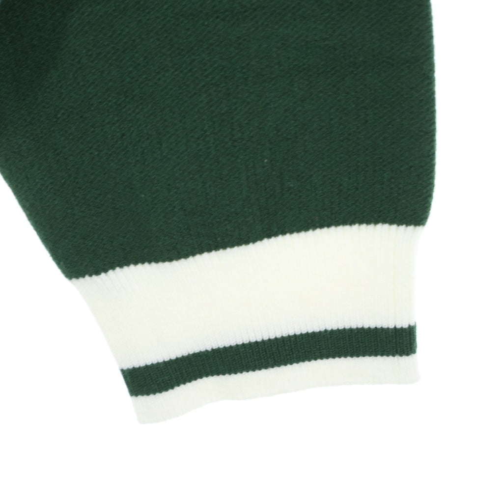 FR2(エフアールツー) 26SS Game Knit Shirt ハーフジップ 長袖ゲームニットシャツ グリーン FRK052