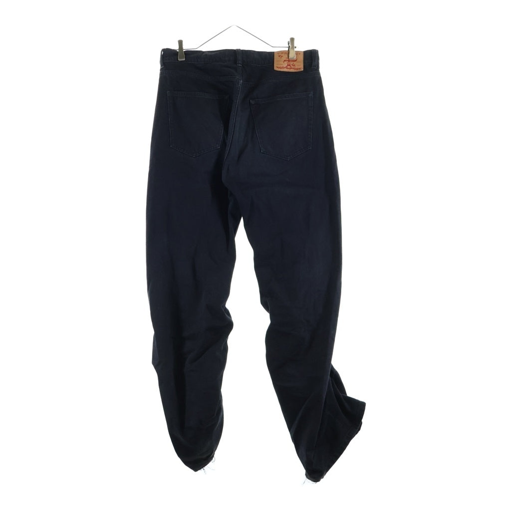 Y/PROJECT(ワイプロジェクト) 23AW EVERGREEN WIRE JEANS エバーグリーン ワイヤーデニムパンツ ジーンズ ブラック