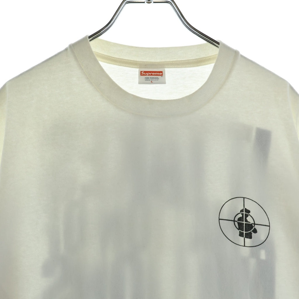SUPREME(シュプリーム) 06SS Public Enemy Tee パブリック エネミー クルーネック半袖Tシャツカットソー ホワイト