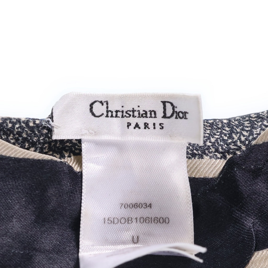 Christian Dior(クリスチャンディオール) OBLIQUE MITZAH ツイリー ストール オブリーク ミツツア スカーフ ネイビー 25DOB106I600 レディース